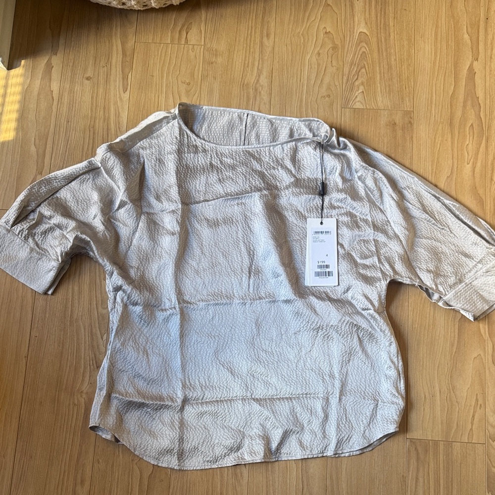 MEILLEUR MOMENT GRAY BLOUSE